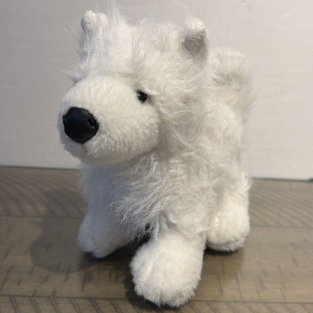 Ganz Webkinz Samoyed Dog White 9" Plush white HM176